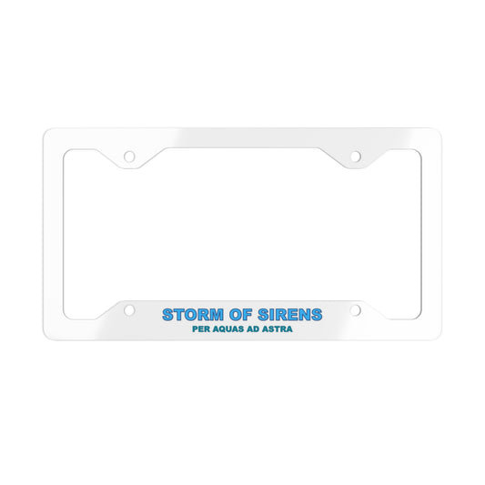 Metal License Plate Frame