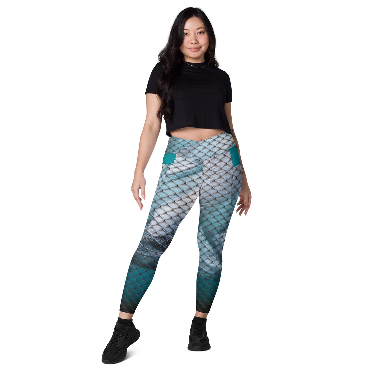 High Tide Crossover leggings with pockets