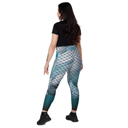 High Tide Crossover leggings with pockets