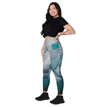 High Tide Crossover leggings with pockets