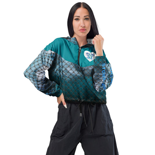 High Tide Women’s cropped windbreaker