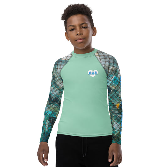 Sirens Awakening Youth Rash Guard